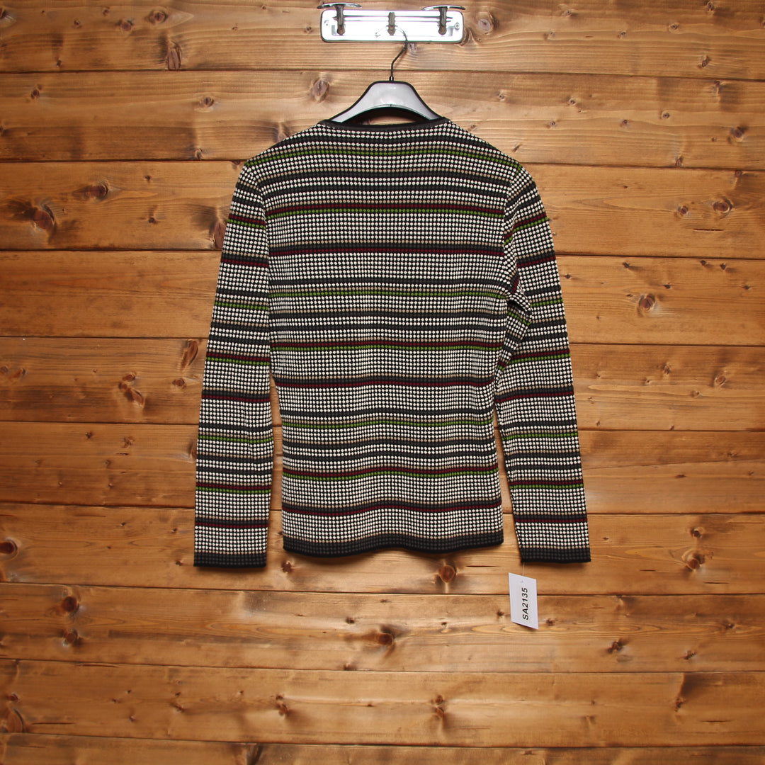 Missoni Maglione Vintage Multicolore Taglia 46 Unisex