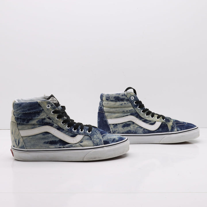 Vans SK8-HI Alte Blu Denim Eur 38.5 Unisex