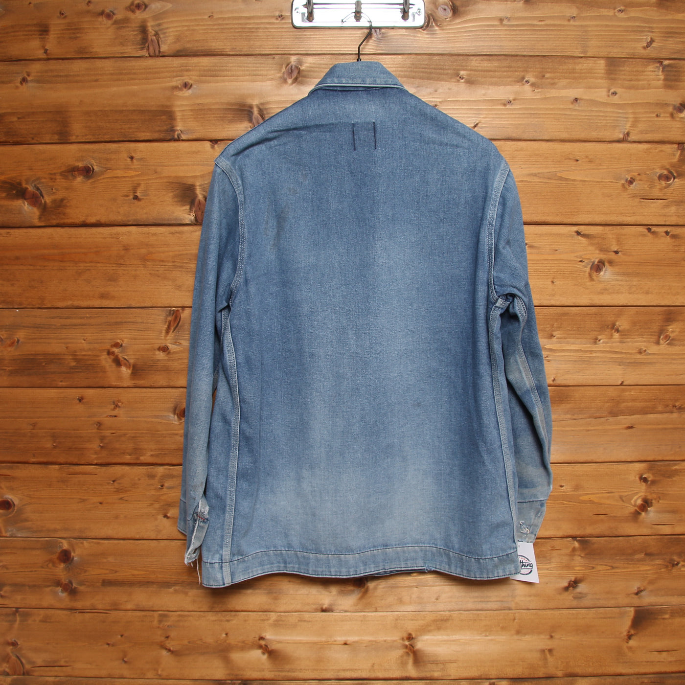 Big Mac Giacca di jeans Vintage Blu Jeans Taglia 54 Uomo
