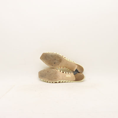 Cafe Noir Sandali con Tacco Beige Taglia 38.5 Donna
