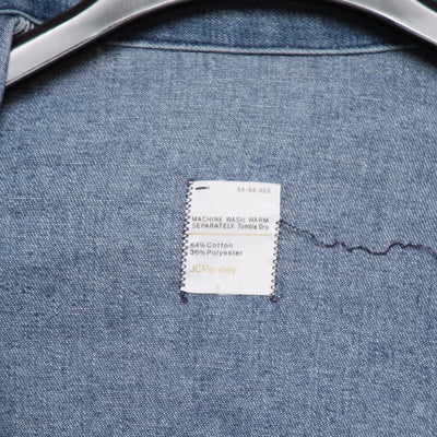 Big Mac Giacca di jeans Vintage Blu Jeans Taglia 54 Uomo