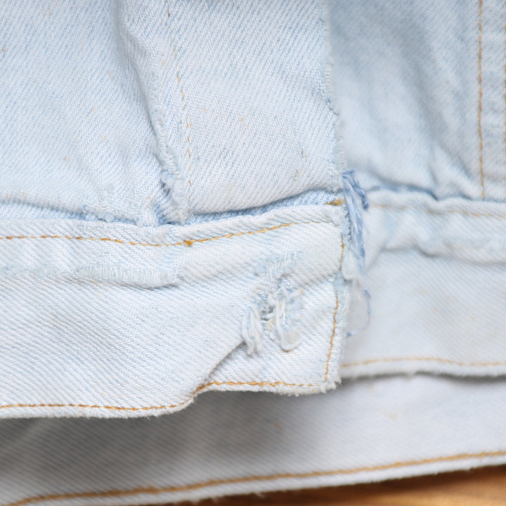 Levi's Giacca di Jeans Denim Taglia L Uomo Made in USA