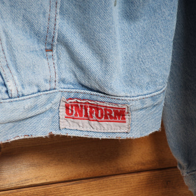 Uniform Giacca di Jeans Vintage 80' Denim Uomo