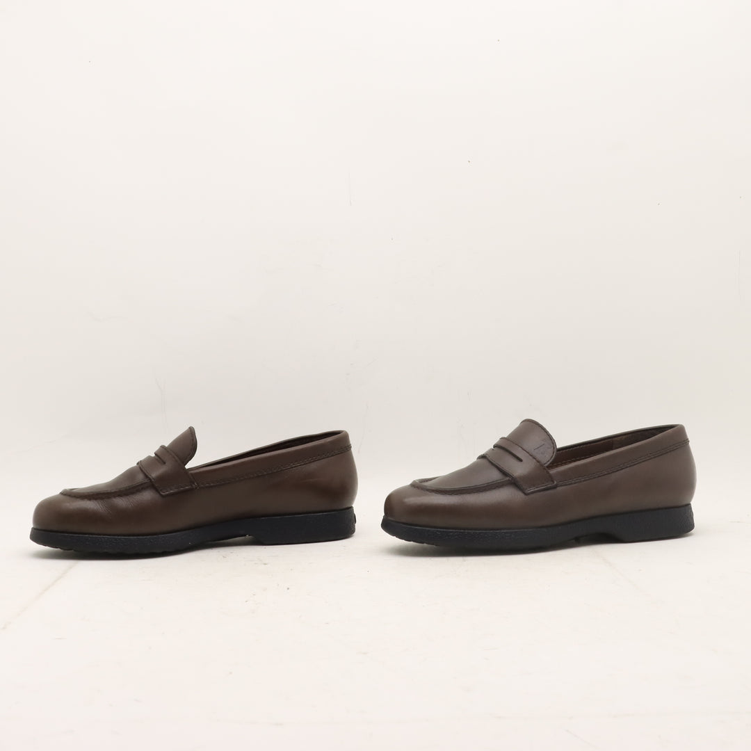 Tod's Mocassino Marrone Taglia 37 Donna