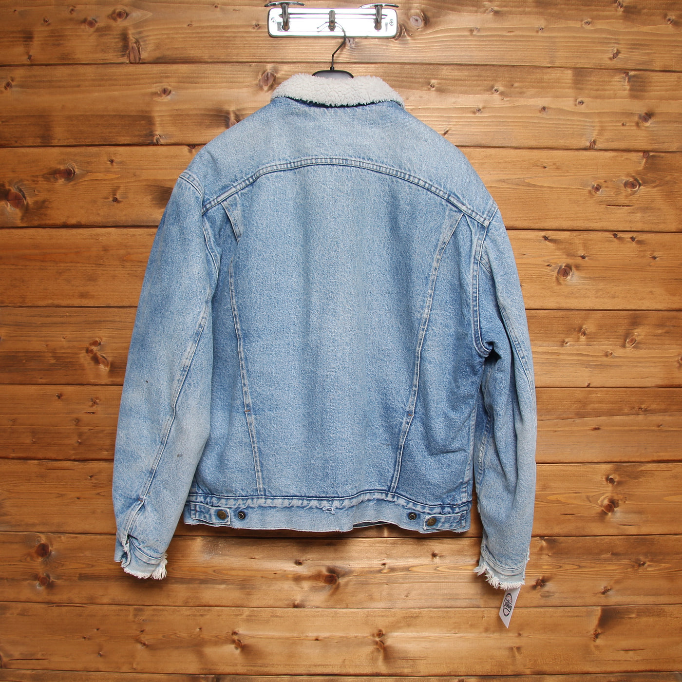 Rifle Giacca Sherpa Vintage Denim Taglia XL Uomo
