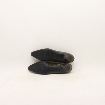 Pollini Mocassino Verde Taglia 37.5 Donna