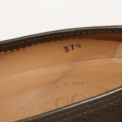 Pollini Mocassino Verde Taglia 37.5 Donna