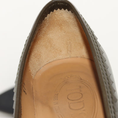 Pollini Mocassino Verde Taglia 37.5 Donna