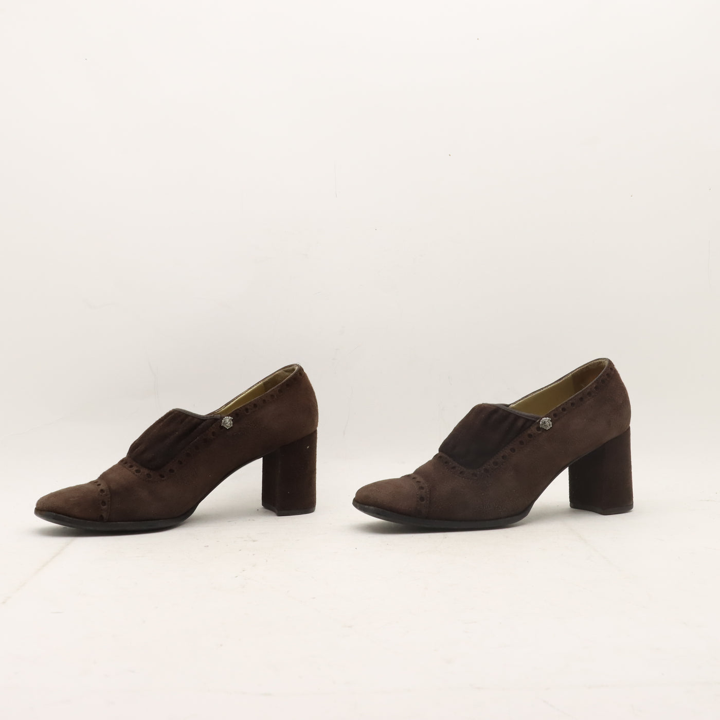 Gianni Versace Mocassino Vintage Marrone Taglia 36.5 Donna