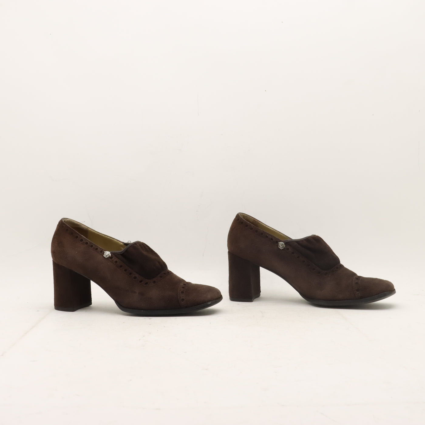 Gianni Versace Mocassino Vintage Marrone Taglia 36.5 Donna