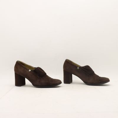 Gianni Versace Mocassino Vintage Marrone Taglia 36.5 Donna