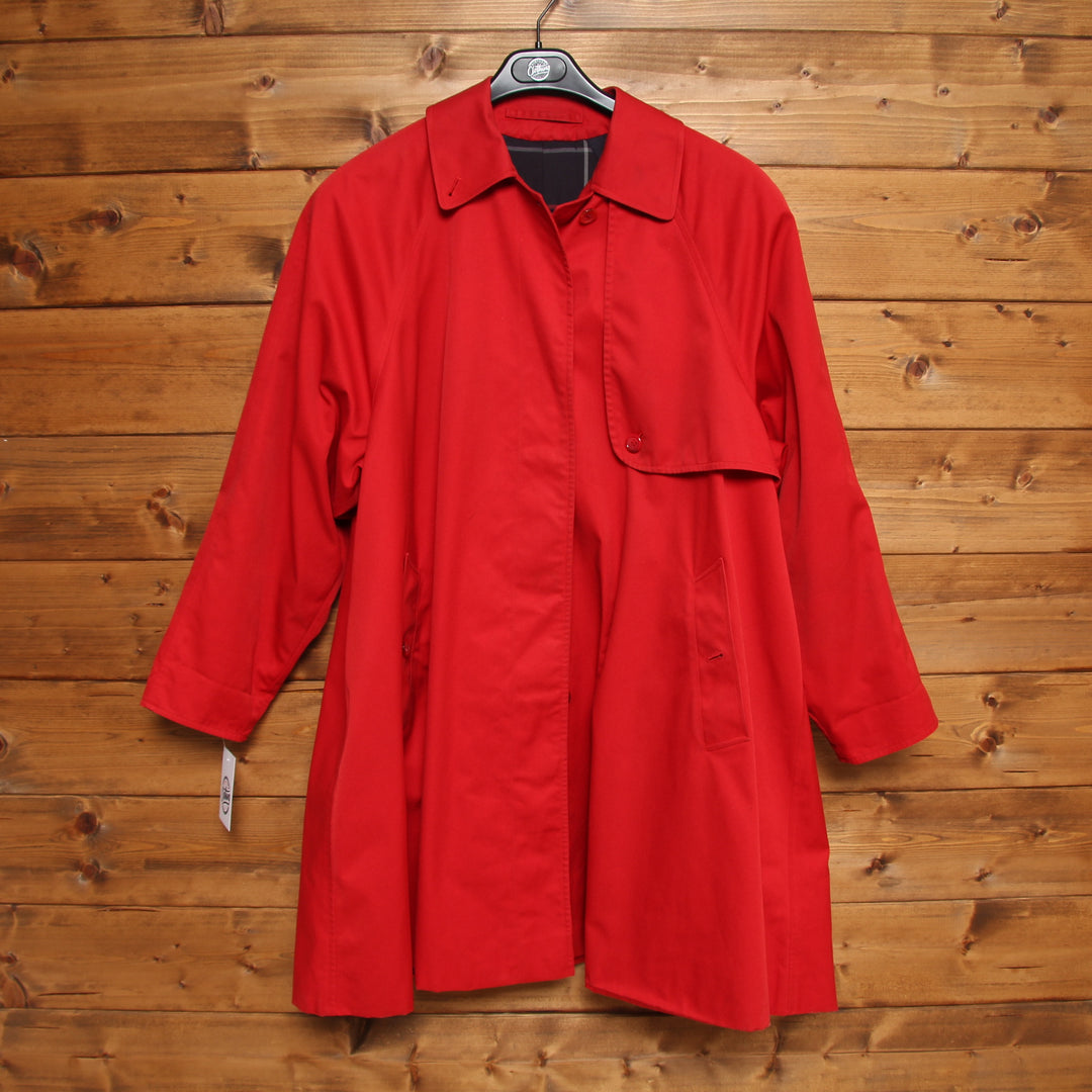 Burberry Trench Rosso Taglia 42 Donna – Vintage Clothing Shop