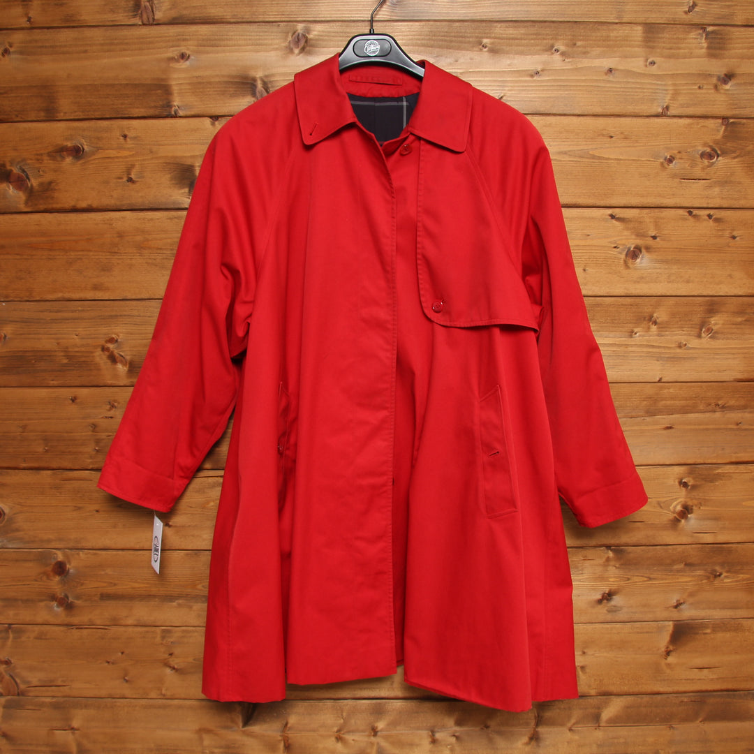 Burberry Trench Rosso Taglia 42 Donna