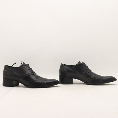 Cafe Noir Scarpa Stringata Nero Taglia 39 Donna