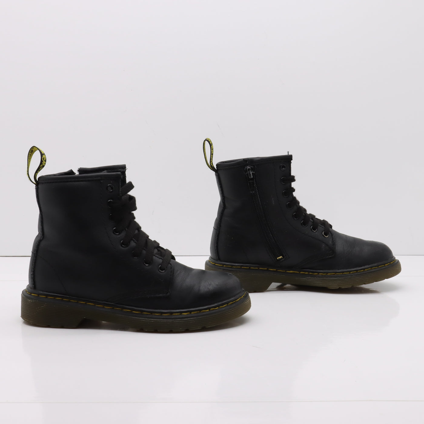 Dr. Martens 1460 J Stivaletto Nero in Pelle Eur 31 Bambino