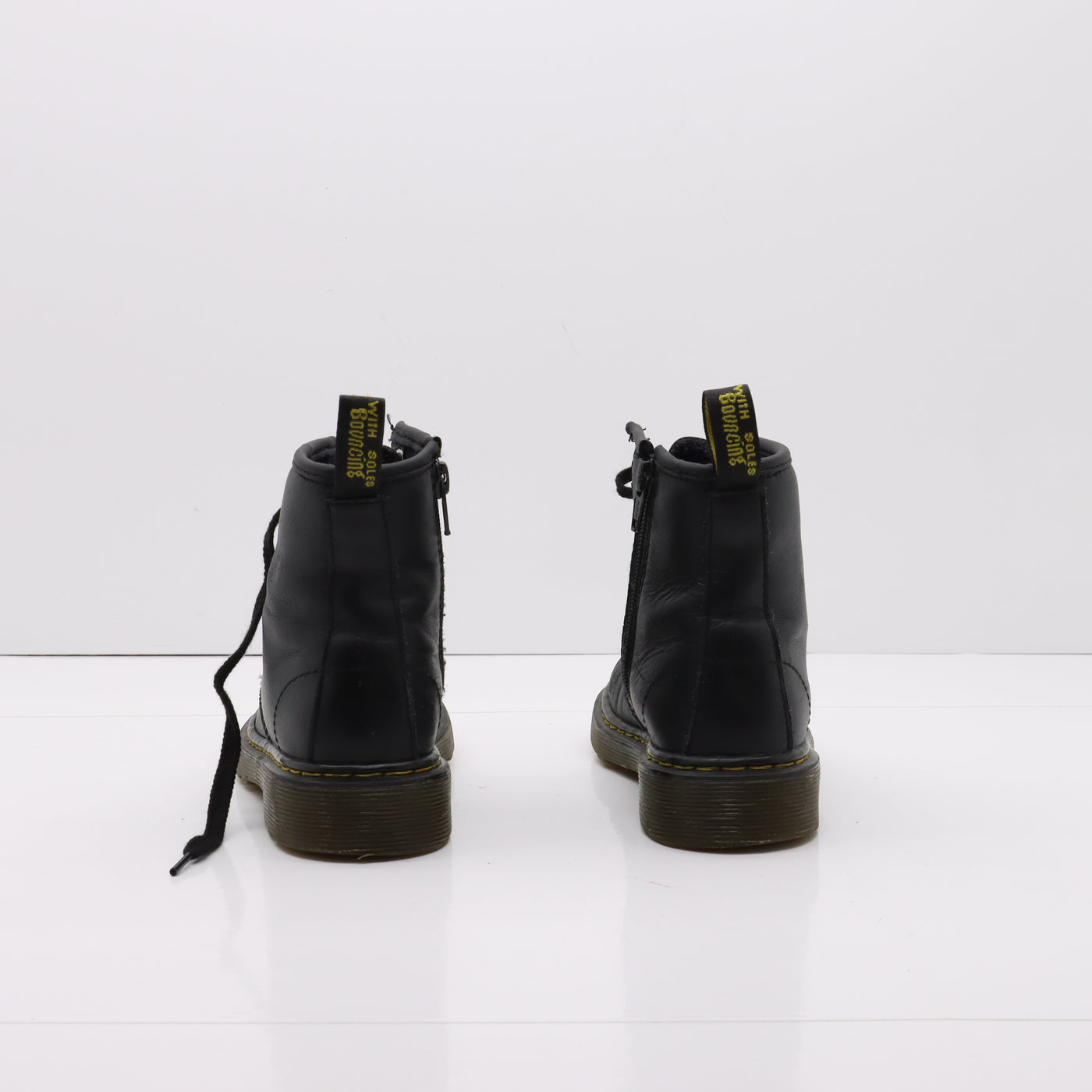 Dr. Martens 1460 J Stivaletto Nero in Pelle Eur 31 Bambino