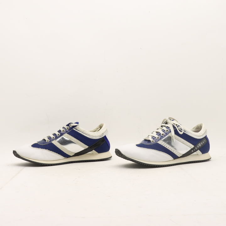 Richmond Scarpa Bianco e Blu Taglia 36 Donna