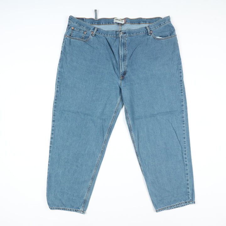 Levi's 560 Comfort Fit Jeans W52 L32 Denim Uomo Vita Alta