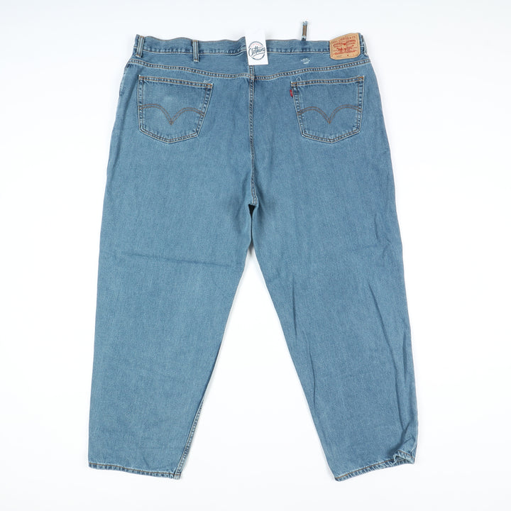 Levi's 560 Comfort Fit Jeans W52 L32 Denim Uomo Vita Alta
