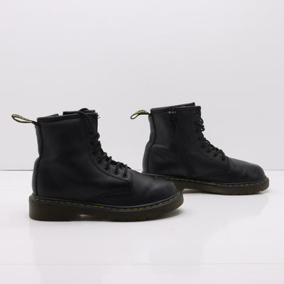 Dr. Martens Delaney Stivaletto Nero in Pelle Eur 32 Bambino