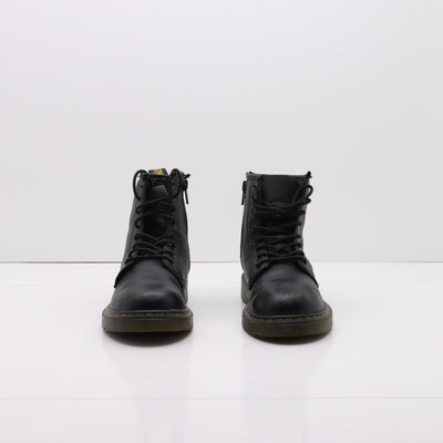 Dr. Martens Delaney Stivaletto Nero in Pelle Eur 32 Bambino