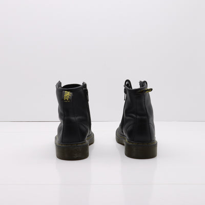 Dr. Martens Delaney Stivaletto Nero in Pelle Eur 32 Bambino