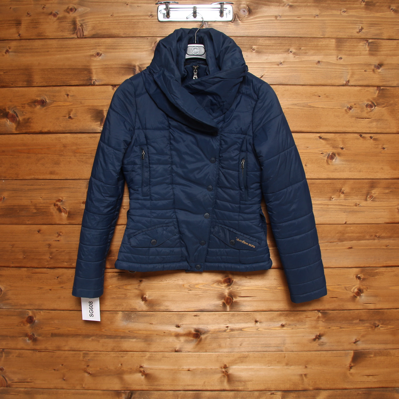 Calvin Klein Jeans Giacca Blu Taglia S Donna