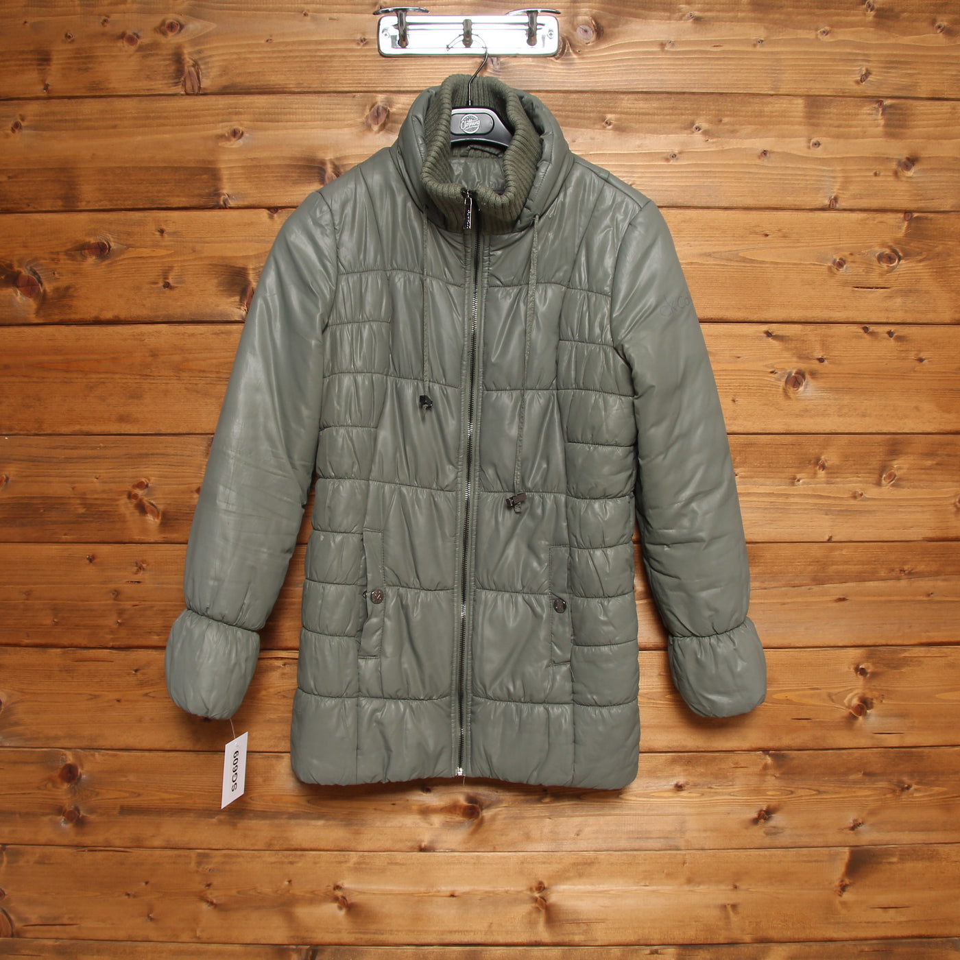 Calvin Klein Piumino Verde Taglia S Donna