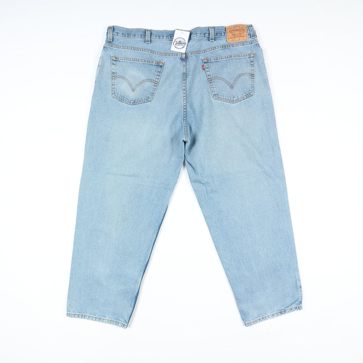 Levi's 560 Comfort Fit Jeans Denim W46 L30 Uomo Vita Alta