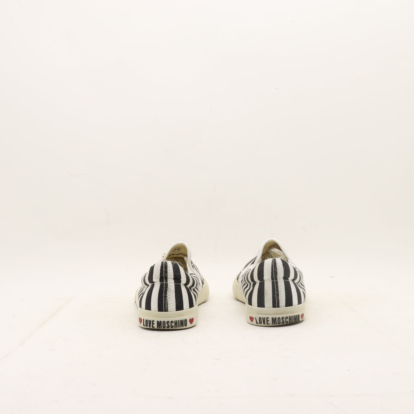 Moschino Scarpa Bianca e Nera Taglia 38 Donna