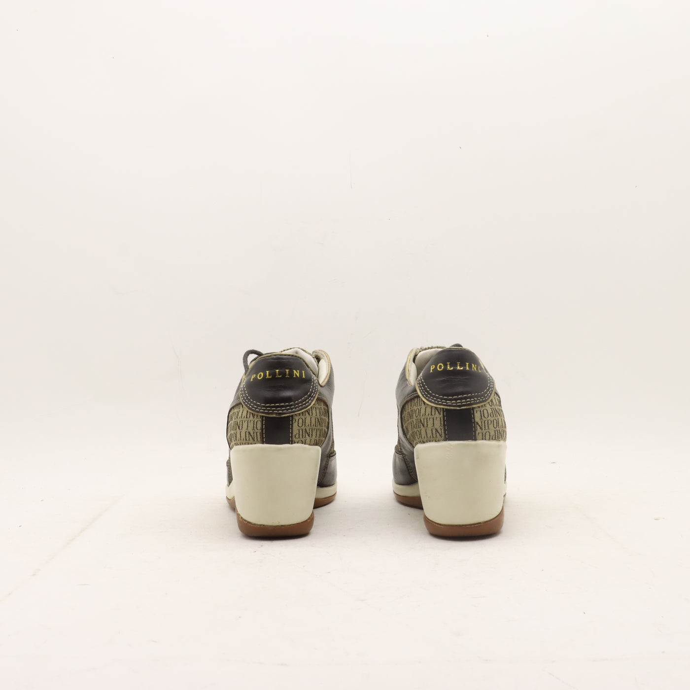 Pollini Scarpa con Zeppa Marrone Donna