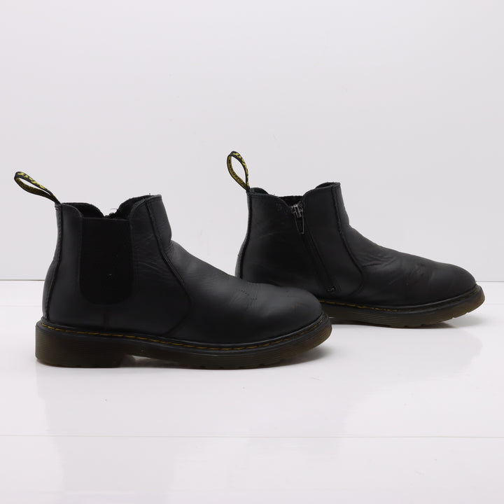 Dr. Martens 2976 J Stivaletto Nero in Pelle Eur 36 Unisex