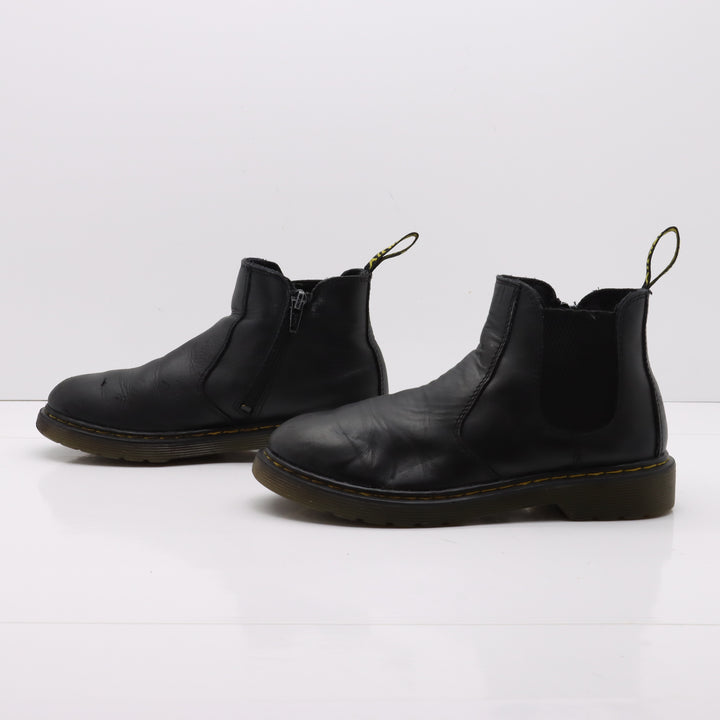 Dr. Martens 2976 J Stivaletto Nero in Pelle Eur 36 Unisex