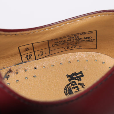 Dr. Martens 10078 Scarpe Bordeaux in Pelle Eur 36 Donna