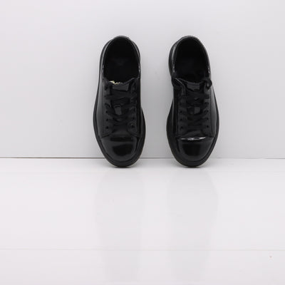 Dr. Martens Spin Scarpe Nero in Pelle Lucida Eur 36 Donna