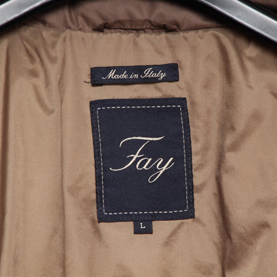 Fay Giacca Piumino Marrone Taglia L Donna