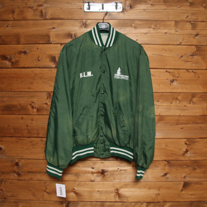 Holloway Giacca College Verde Taglia XXXL Unisex Made in USA