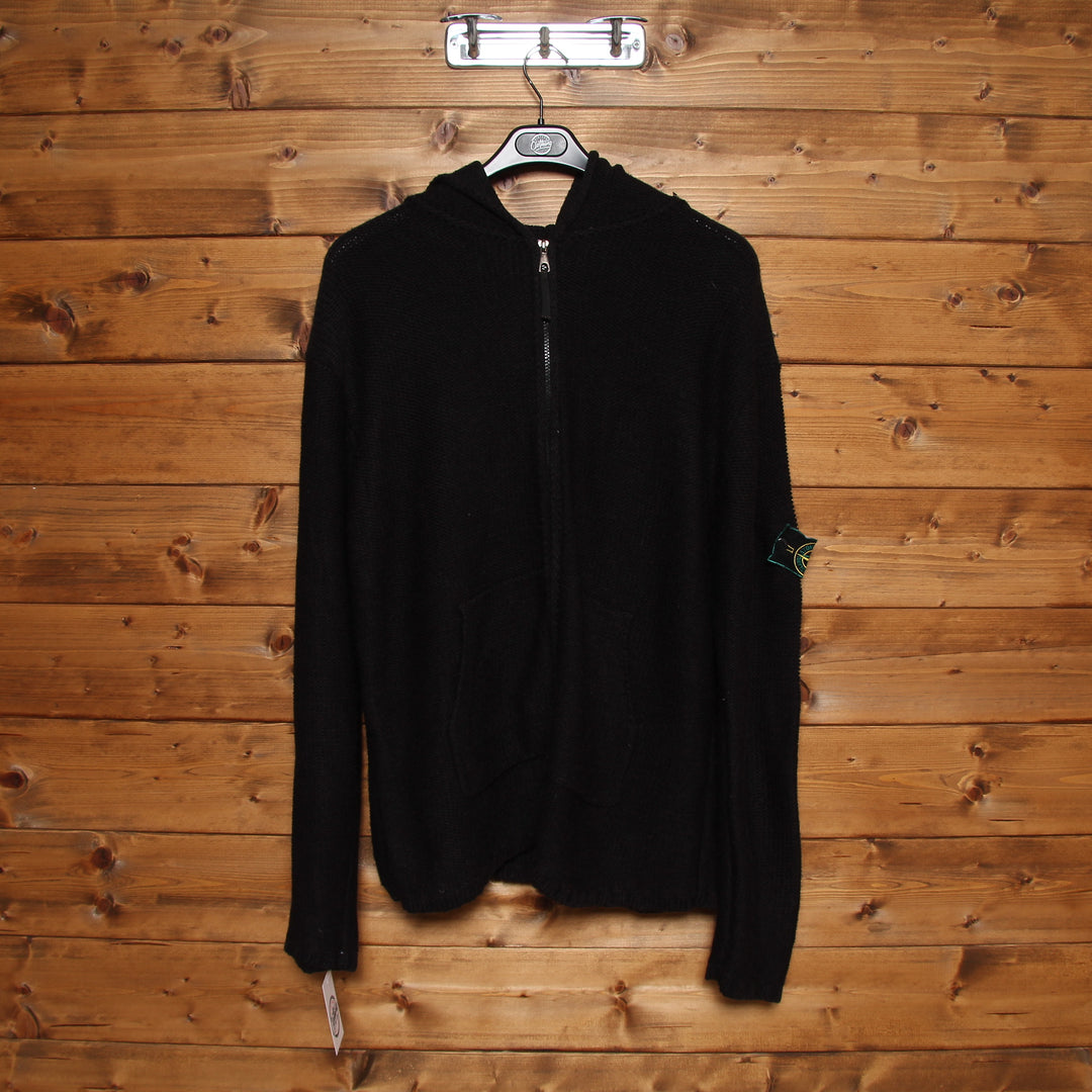 Stone Island Cardigan Nero Taglia XL Uomo