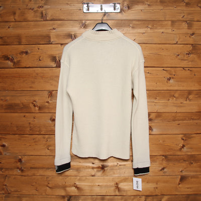 Stone Island Maglione Panna Taglia L Unisex
