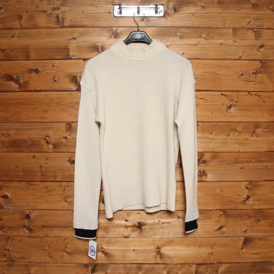 Stone Island Maglione Panna Taglia L Unisex