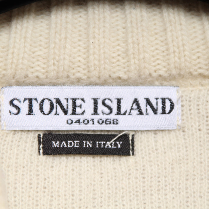 Stone Island Maglione Panna Taglia L Unisex