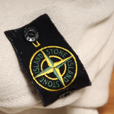 Stone Island Cardigan Panna Taglia M Unisex