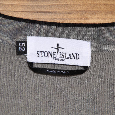 Stone Island Cardigan Grigio Taglia 52 Unisex