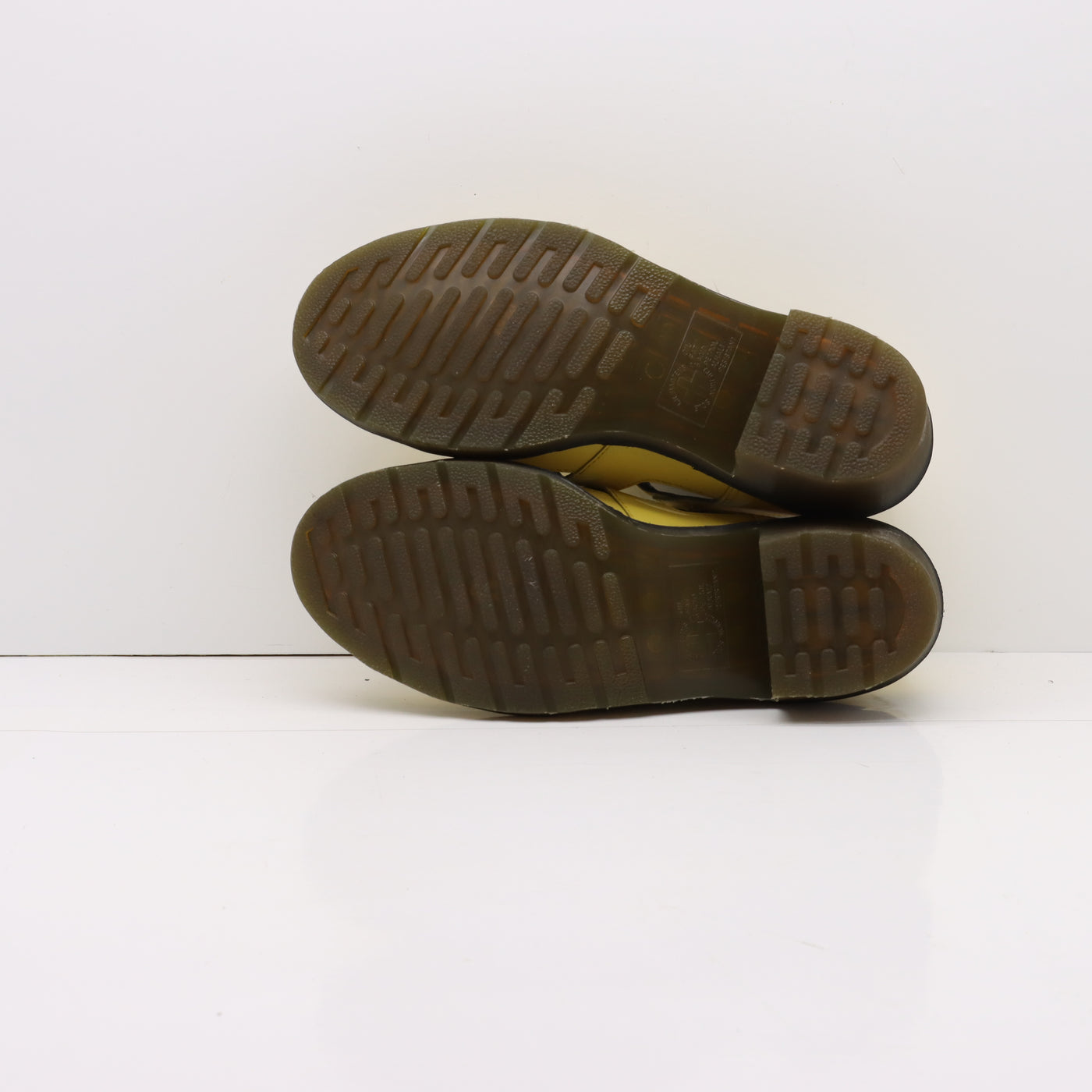 Dr. Martens Eleanor Sandalo Giallo in Pelle Lucida Eur 41 Donna