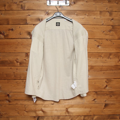 Stone Island Camicia Panna Taglia L Uomo