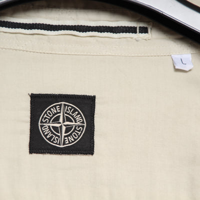 Stone Island Camicia Panna Taglia L Uomo