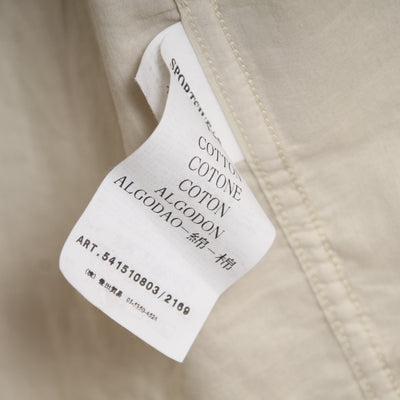 Stone Island Camicia Panna Taglia L Uomo