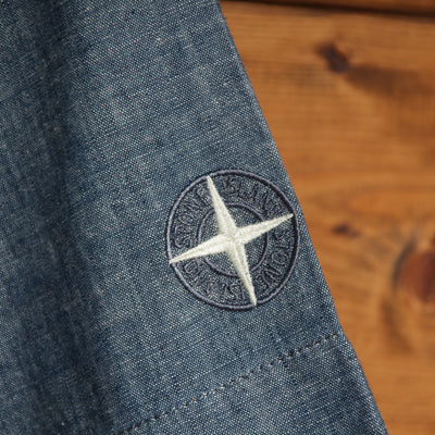 Stone Island Polo Denim Taglia XXL Uomo