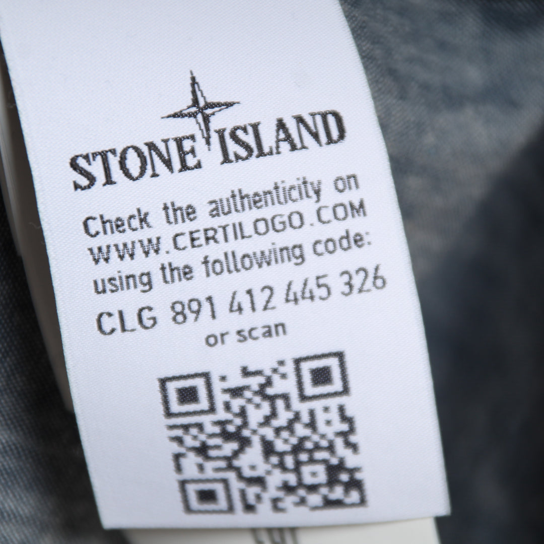Stone Island Polo Denim Taglia XXL Uomo