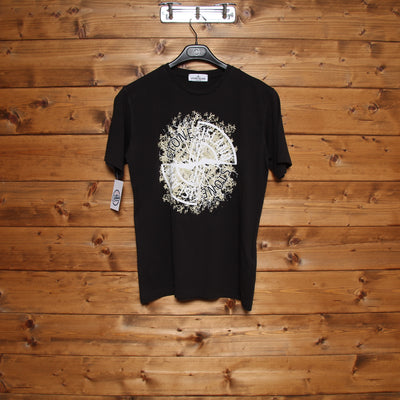 Stone Island T-Shirt Nero Taglia 14y Bambino
